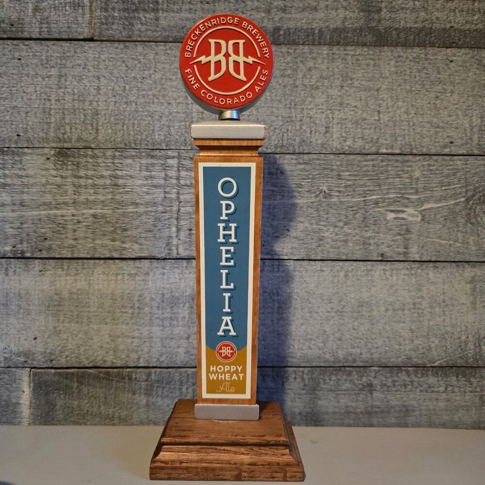 Breckenridge Brewery Beer‎ Tap Handle – Ophelia Hoppy Wheat Ale – Craft Beer